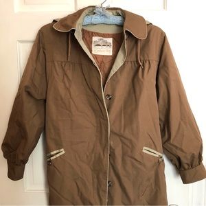 Vintage Windsor Bay Trench Coat, Size M
